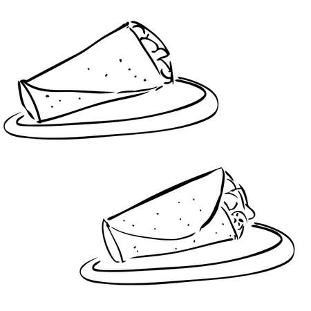 Hand Draw Sketch of Kebab (turkish traditional food)の写真素材