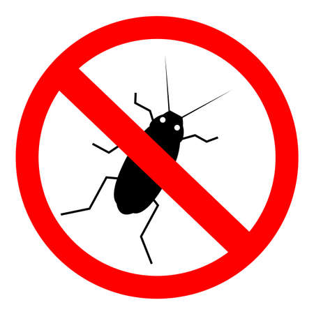 Sign No Cockroach