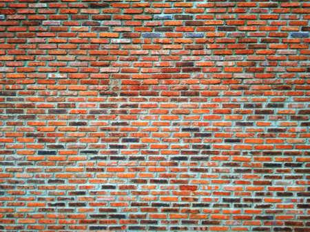 Photo of Raw Red Brick Wallの写真素材