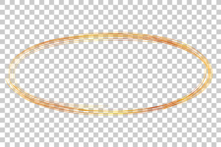 Hand Draw Sketch Golden Circle Frame from Multiple Black thic market for your element design, transparent Effect Background
のイラスト素材