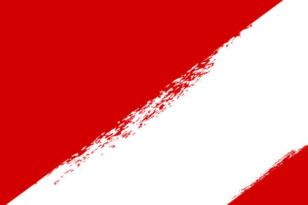 Blank Vector Template Background, Indonesia Independence Day in august element design with crayon effect&#xA;のイラスト素材