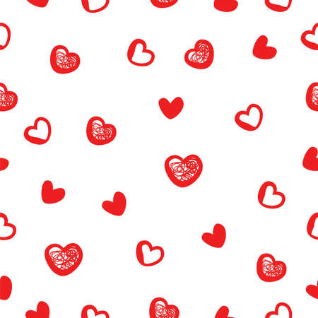 Vector Set four Simple Flat Color Red Chili