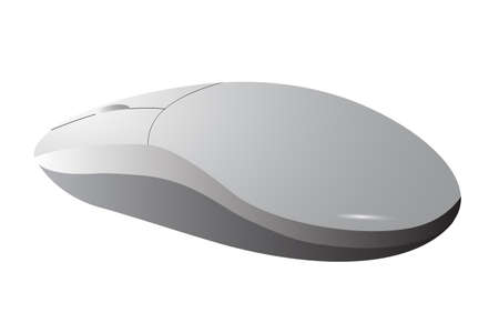 wireless simple computer mouse, Isolated on White
のイラスト素材