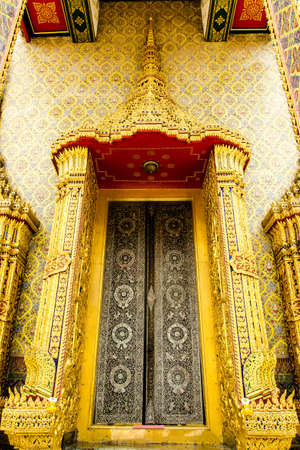 Thai golden doorの写真素材
