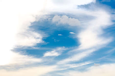 blue sky background with clouds