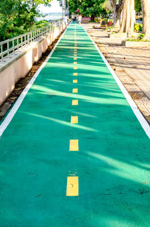 bicycle laneの写真素材