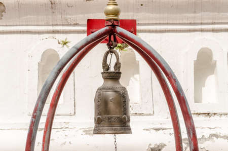 Old bell hang in Chinese temple