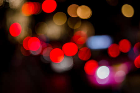 blurring lights bokeh background, abstract circular lights bokeh