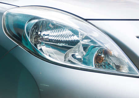 Vehicle lighter in bronze carの写真素材