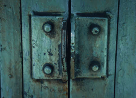Old steel door, vintage and grunge pictureの写真素材