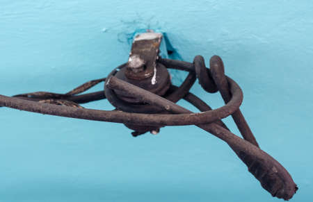 Old electricity cable in the houseの写真素材