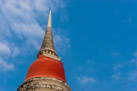 Buddhist place in Thailand, Thai temple in the local place. Public placeの写真素材