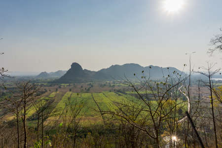 Rural landscape in Thailandの写真素材