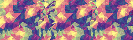 Abstract polygonal pattern background with connecting lines. Connection structure. Scince, futuristic, HUD background.のイラスト素材