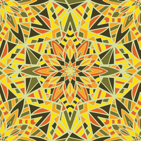 Mandala vector design for printing. Tribal ornament.のイラスト素材
