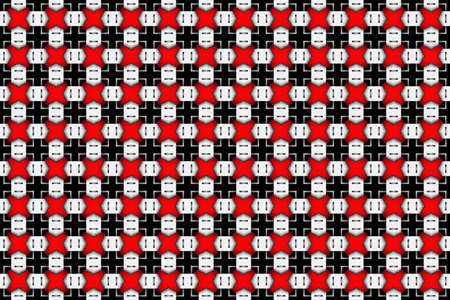 Seamless pattern vector, Abstract geometric, Background textureのイラスト素材