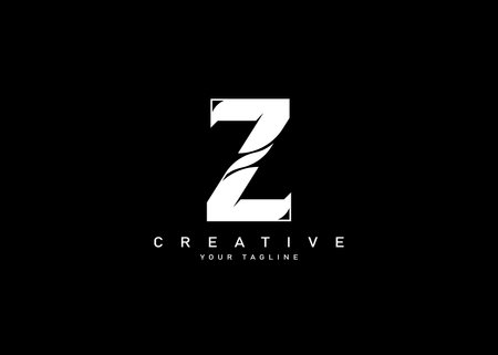 Z Letter interesting logo vector. Unique stylish.のイラスト素材