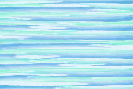 Watercolor Stripes Abstract Background, Great for art texture, grunge design, and vintage paper.のイラスト素材