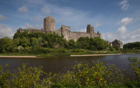 Pembroke Castle is the birthplace of the first Tudor King, Henry VII, father of the infamous Henry VIII.のeditorial素材