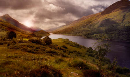 Loch Leven in the Highlands of Scotland is a wonderful remote area of Brittain 