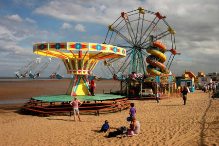 Mablethorpe is a small holiday resort on the Lincolnshire coast, with a fine beach.のeditorial素材