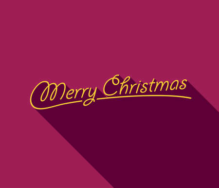 Merry Christmas Greeting Card. Vector illustration.のイラスト素材