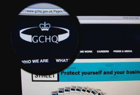 LISBON, PORTUGAL - FEBRUARY 5, 2014: Photo of the Government Communications Headquarters (GCHQ)...