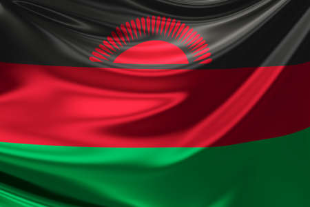 Flag of Malawi.の写真素材