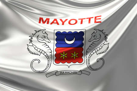 Flag of Mayotte.の写真素材