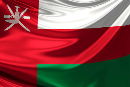 Flag of Oman.の写真素材