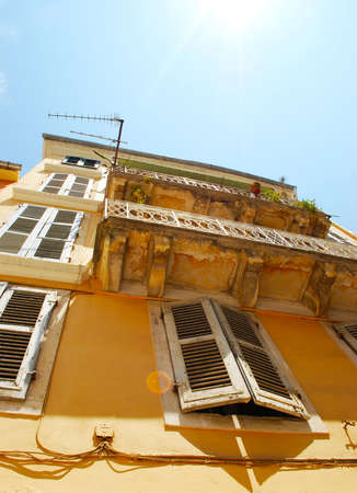 Part of old buildingの写真素材