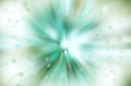 Beautiful abstract fantasy background, soft blurred rays of light, speed effect, bokeh lightsの写真素材