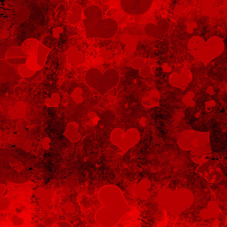 	Valentine's day background with heartsの写真素材