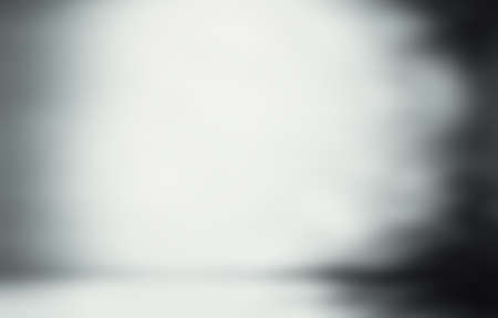Grey gradient. White and black foil backdrop. Light silver, gray illustration blurry monochrome texture. Soft background. Abstract background. Business cover. Futuristic black banner. Abstract gray empty room studio gradient used for background and display your productの写真素材