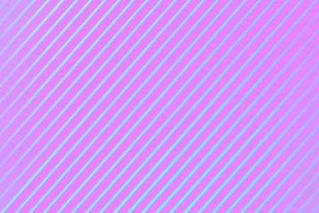 Diagonal stripes seamless pattern in bright colors. Retro 80-90's fashion style background. Repeat pink  slanted lines texture. Abstract geometric decorative design template.の写真素材
