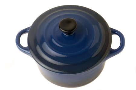 Mini casseroles individual which makes it possible individually to simmer a dish while adding an original character to the presentation.の写真素材