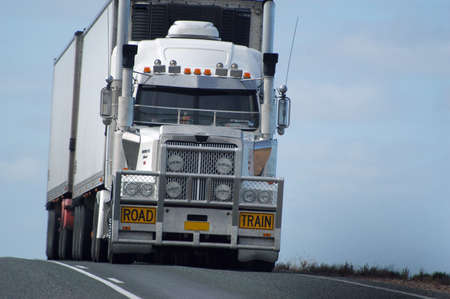 Road transport in Australiaの写真素材