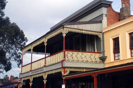 Australian architecture of Victoriaのeditorial素材