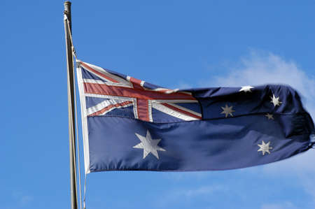 Australian flagの写真素材