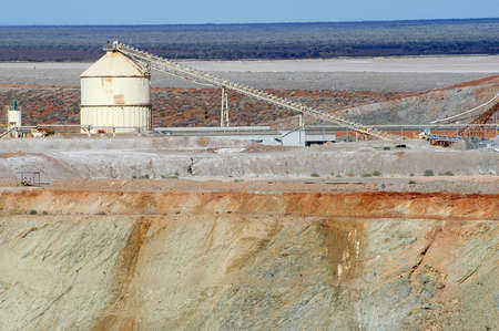 Goldmine of Leonora in the Australia Western