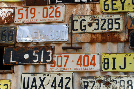 phantom city of Leonora in the Australia Western which was used to place the blue-collar worker of the goldmine, city now given up and preserved in the state as if the inhabitants had disappearedのeditorial素材