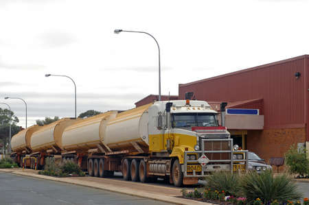 road transport in Australiaの写真素材
