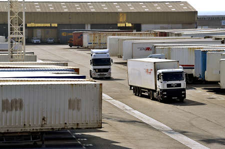 Road transport on the wearing of Marseilles