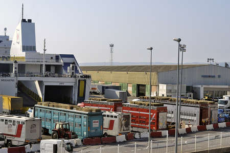 on the port of Marseille 