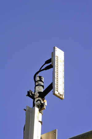 Weather installation of equipment to the Aigoual Mount の写真素材