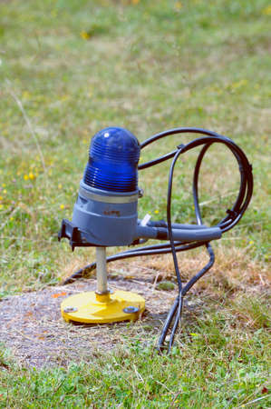 signaling aviation ground at an airfield