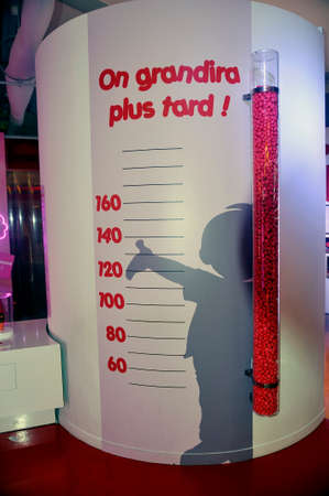 A survey based on brand advertising, we will grow later at the Haribo museum in Uzes in the French department of Gardのeditorial素材