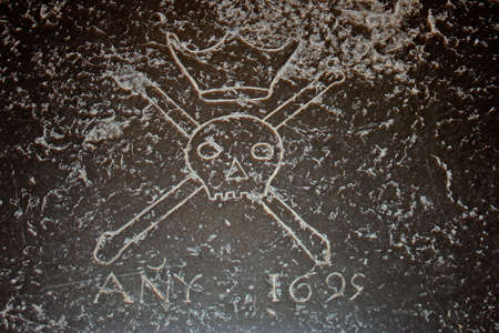 A tomb inside the Cathedral in Palma Majorcaのeditorial素材