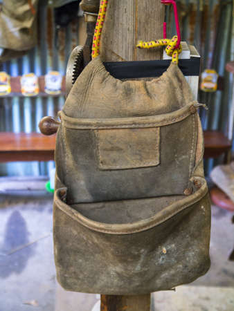 A workmans bag for his tools