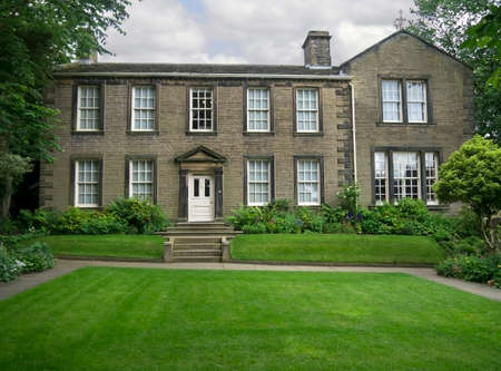 The Bronte parsonage home to Charlotte, Emily and and Anne, is set in the beautiful village of Haworth.のeditorial素材
